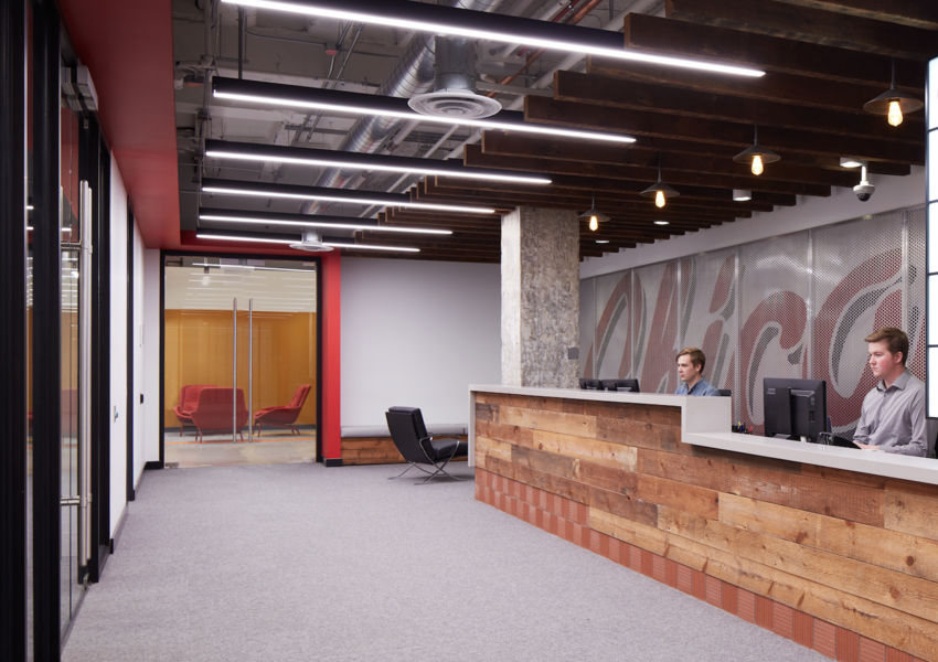 工夫次第でオシャレ度アップ オフィスエントランスのデザインにこだわる オフィスデザインで会社を変える オフィーブ株式会社